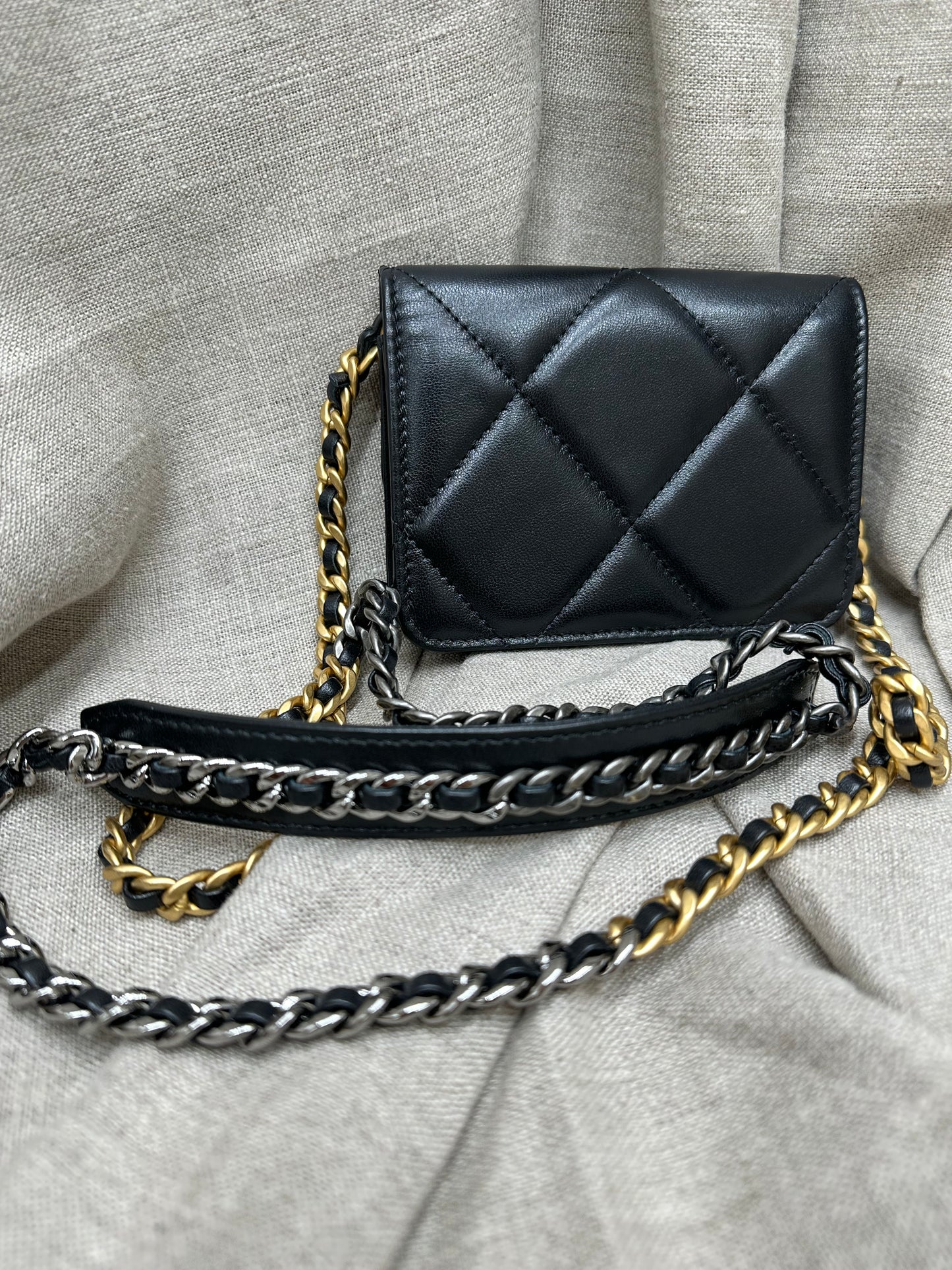 Chanel 19 Coin Flap crossbody