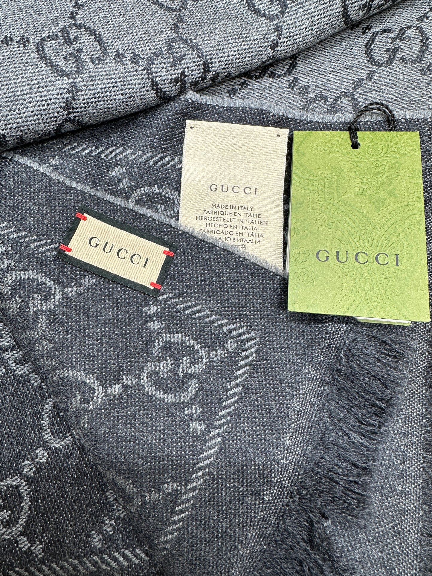 Gucci GG jacquardull halsduk