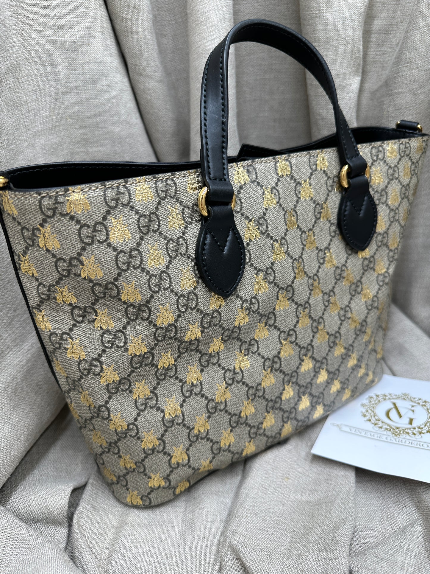 Gucci Bee Shimmer tote