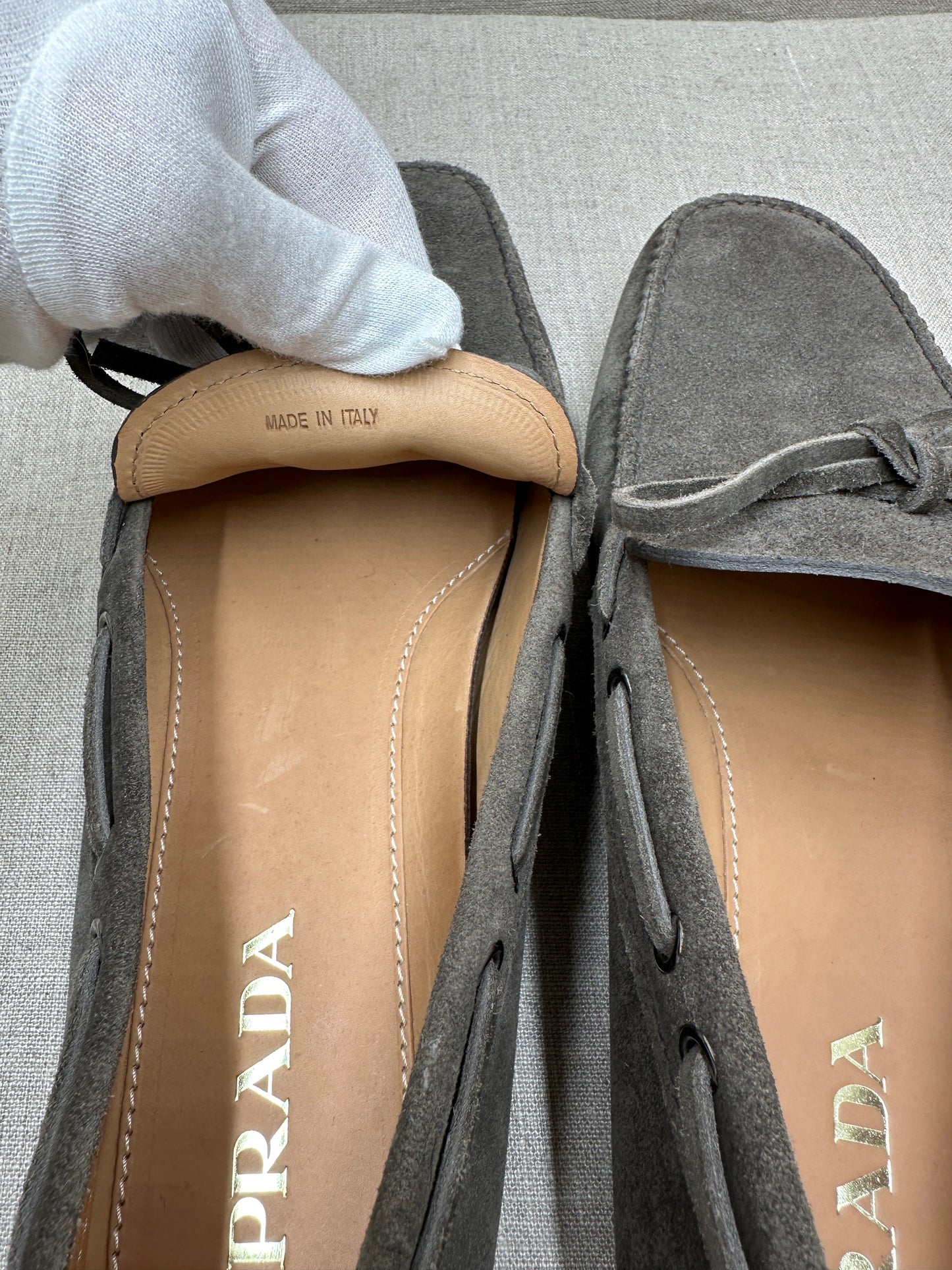 Prada loafer Stl. 10