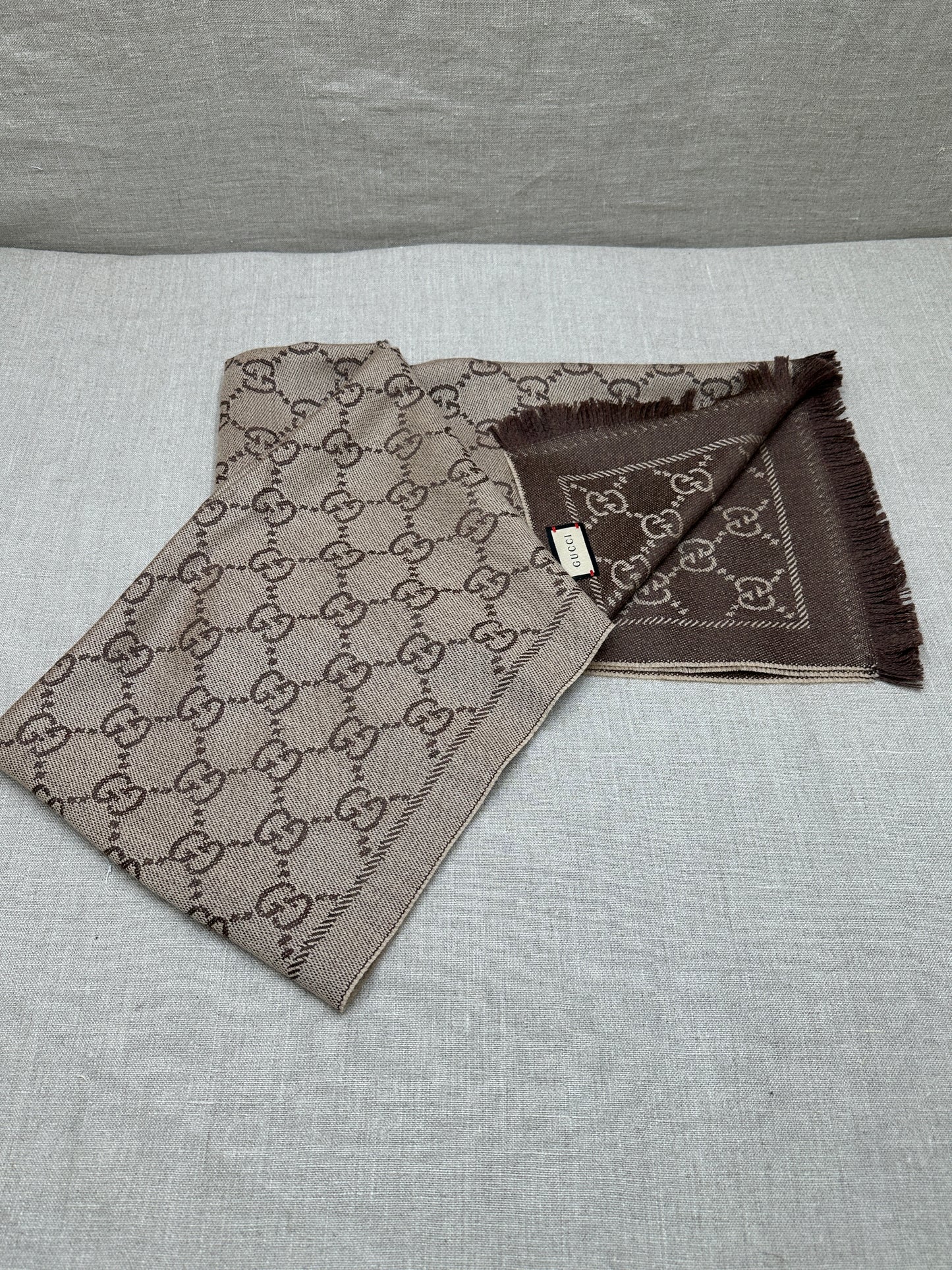 Gucci GG jacquardull halsduk