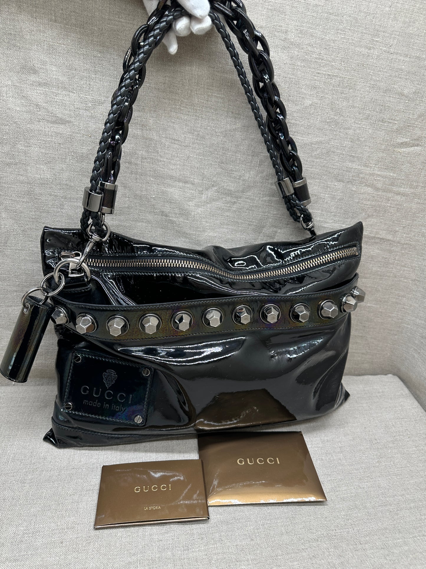 Gucci Icon Bit Metallic Studs