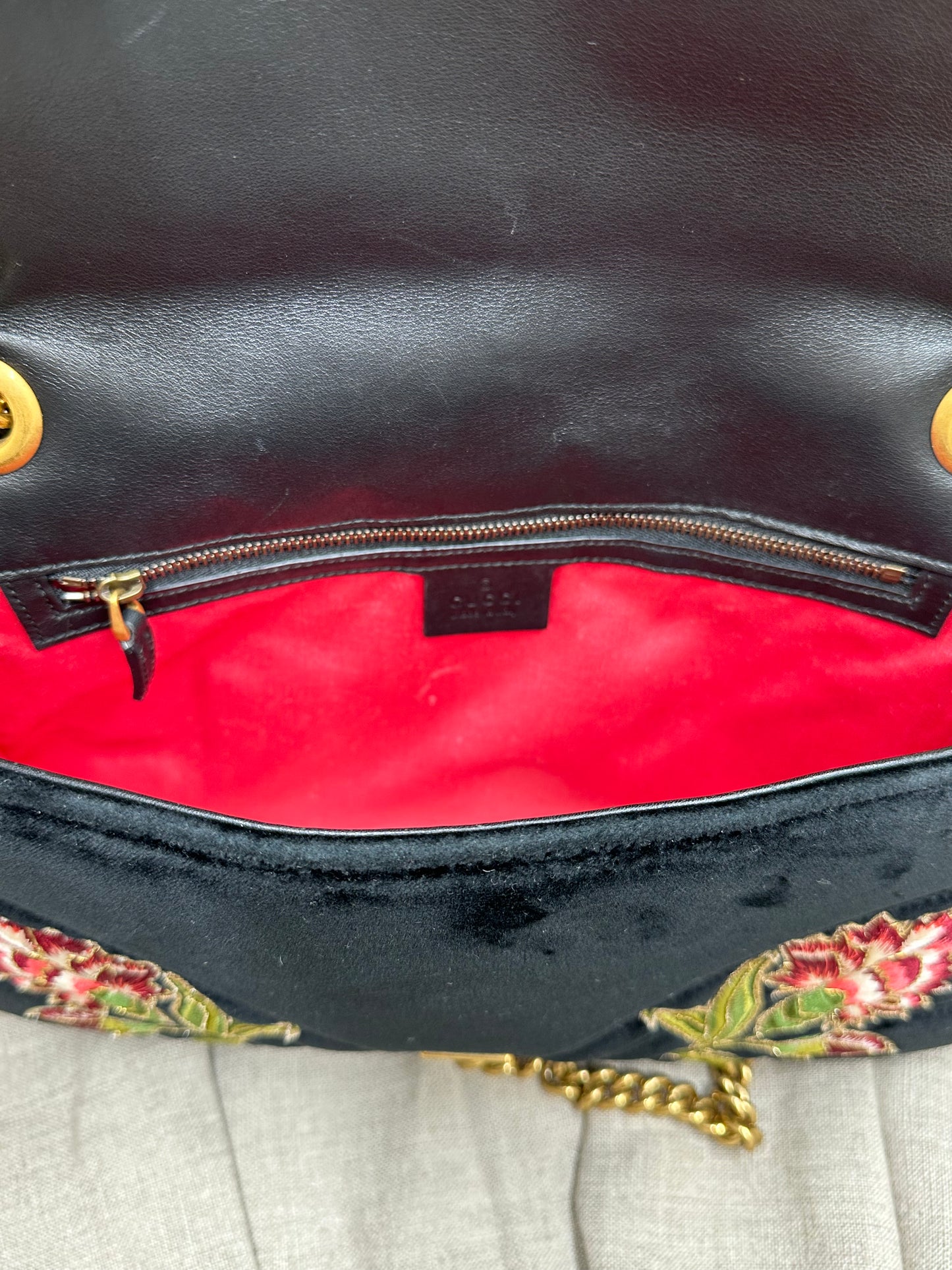 Gucci GG Marmont "Love" Flap Bag