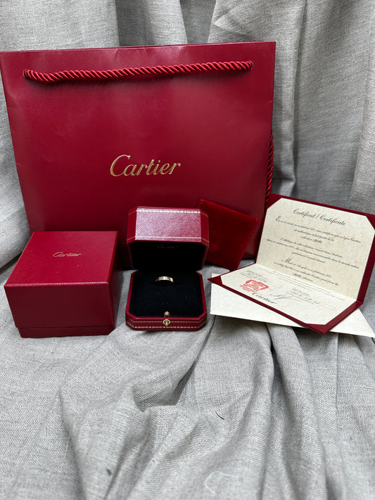 Cartier ring Love stl. 48