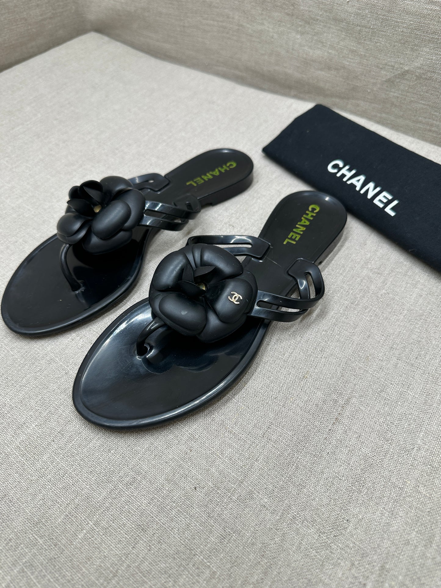 Chanel flip flop