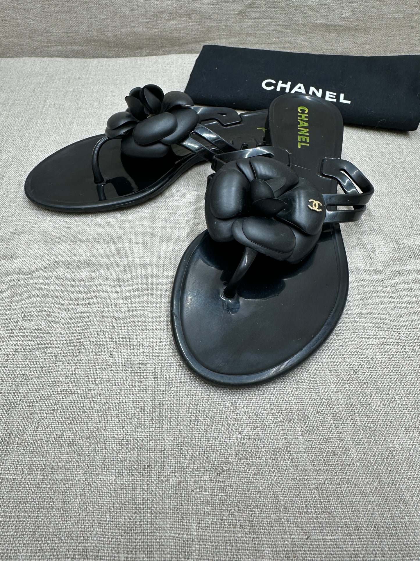 Chanel flip flop