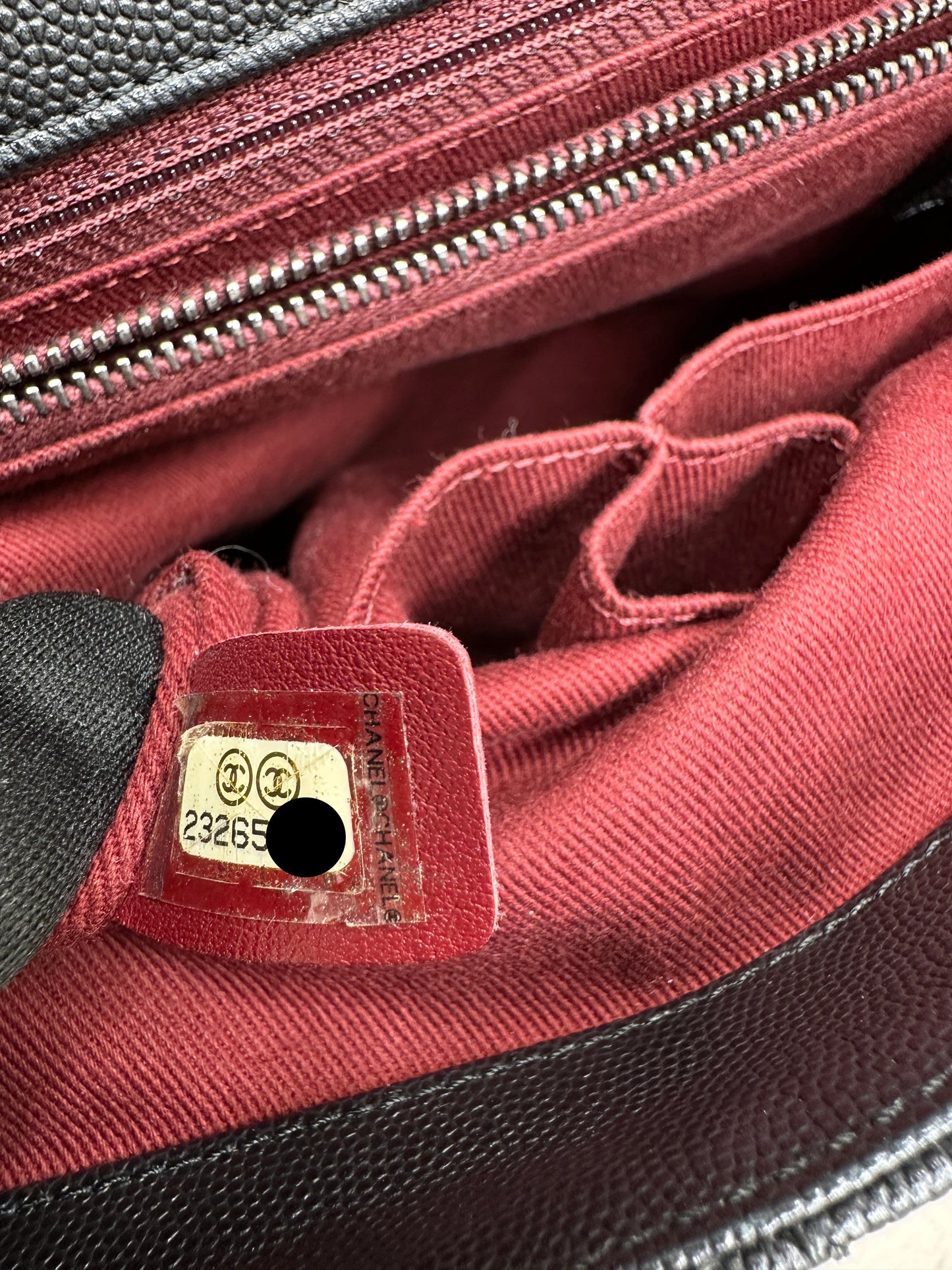 Chanel Maxi Flap Bag top handle
