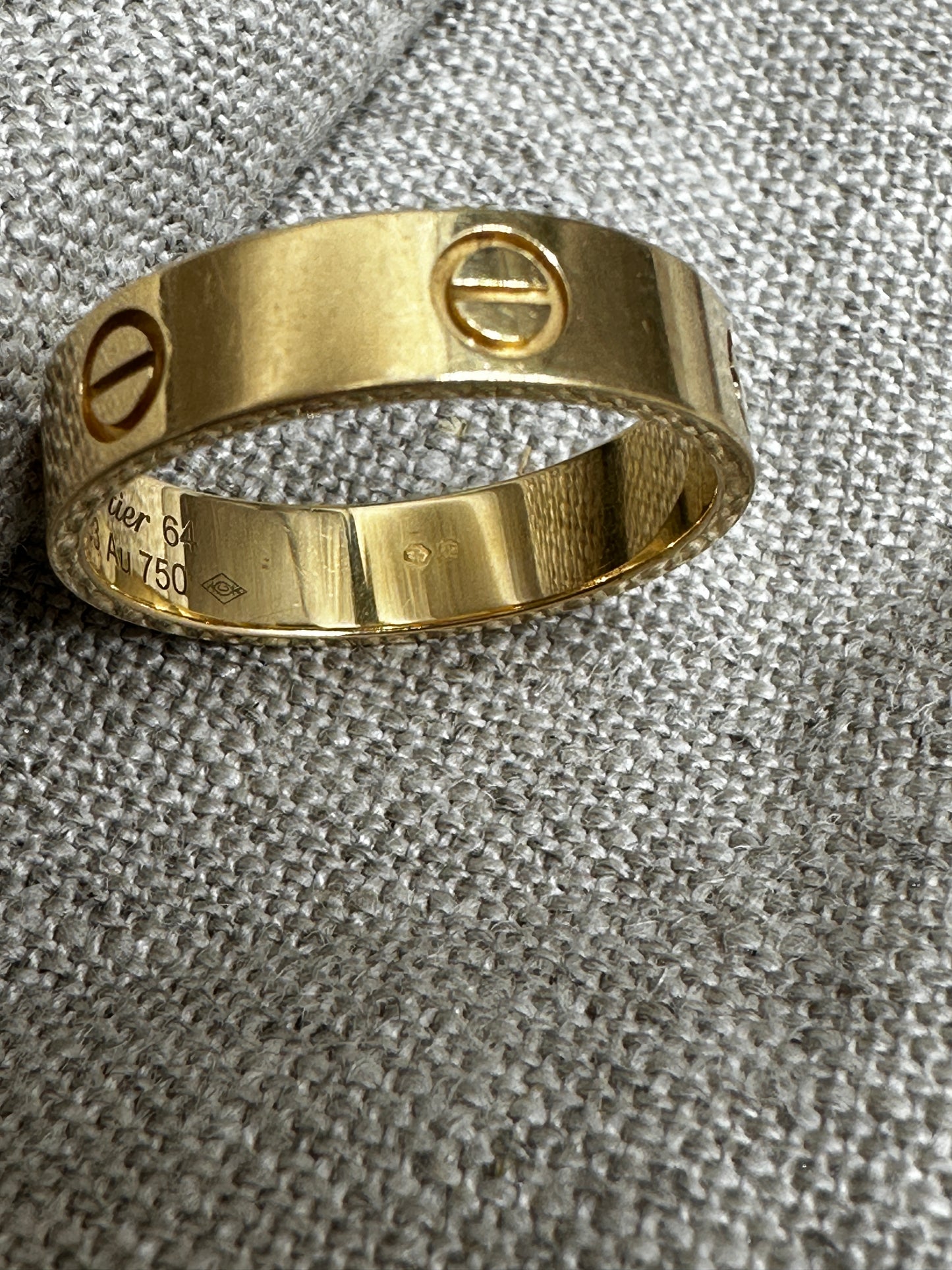 Cartier ring Love stl. 64