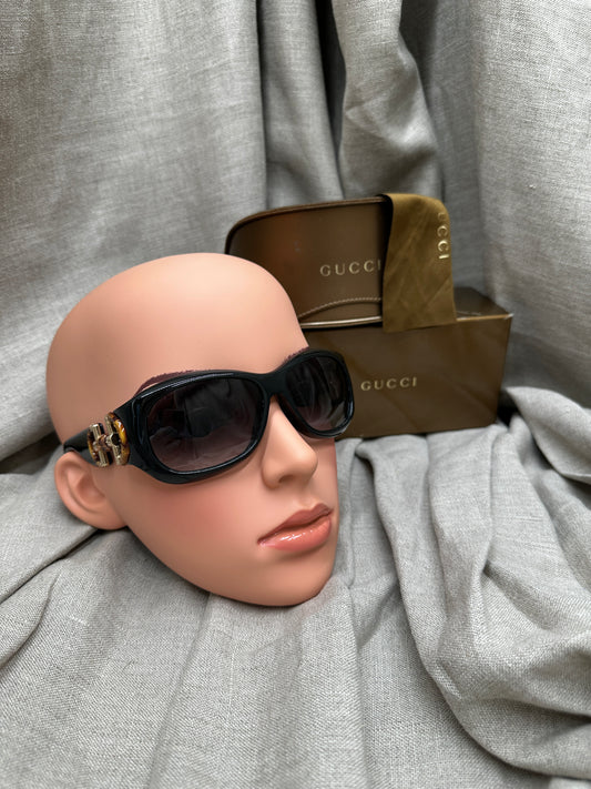 Gucci solglasögon bamboo GG2970/S Lunette