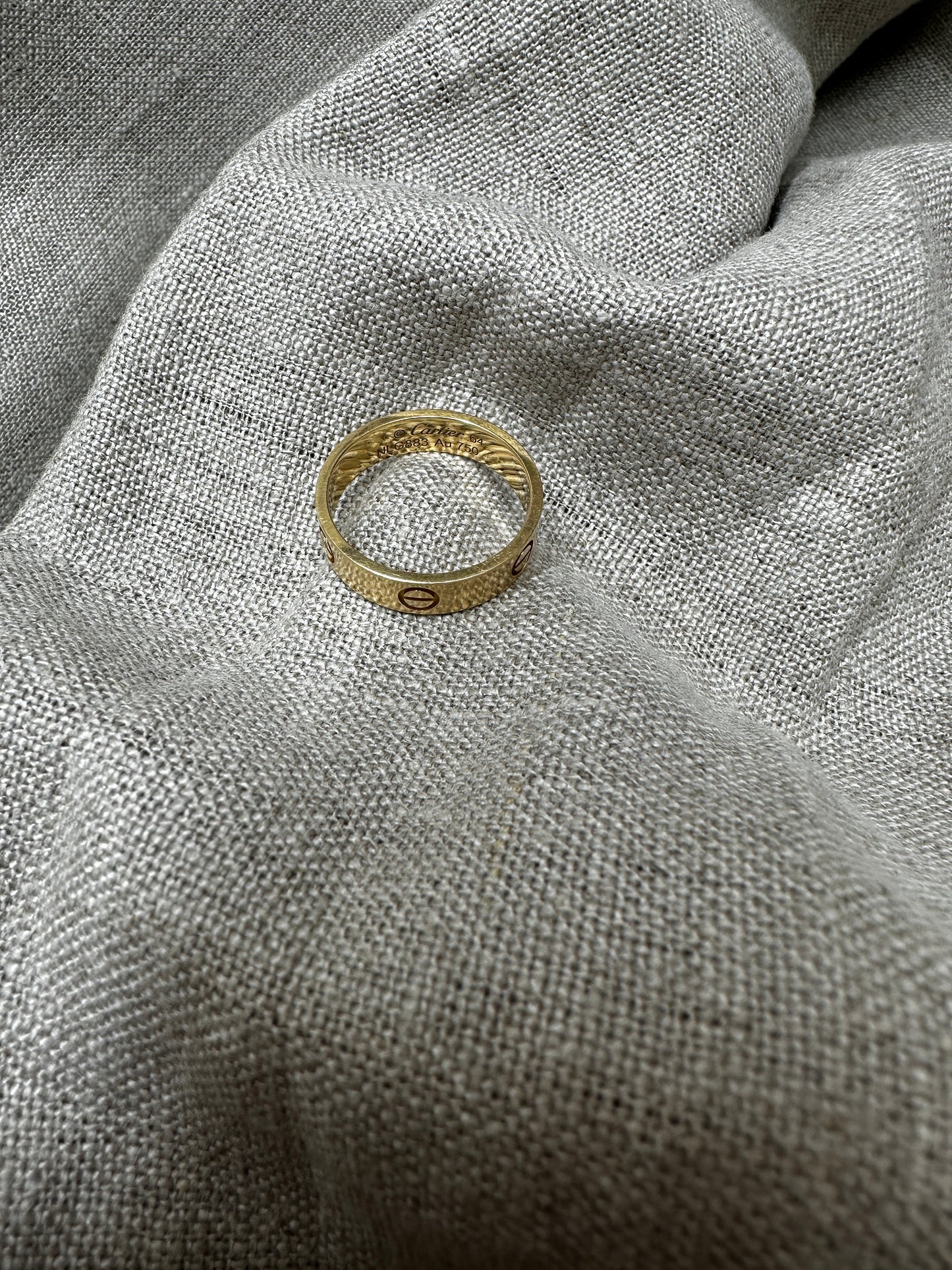 Cartier ring Love stl. 64