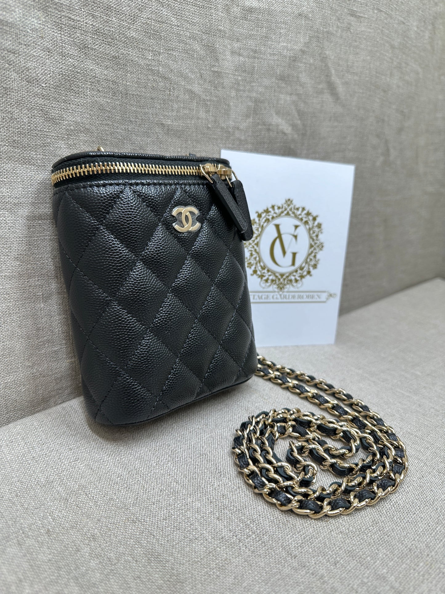 Chanel Vanity on Chain Bag