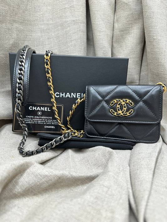 Chanel 19 Coin Flap crossbody