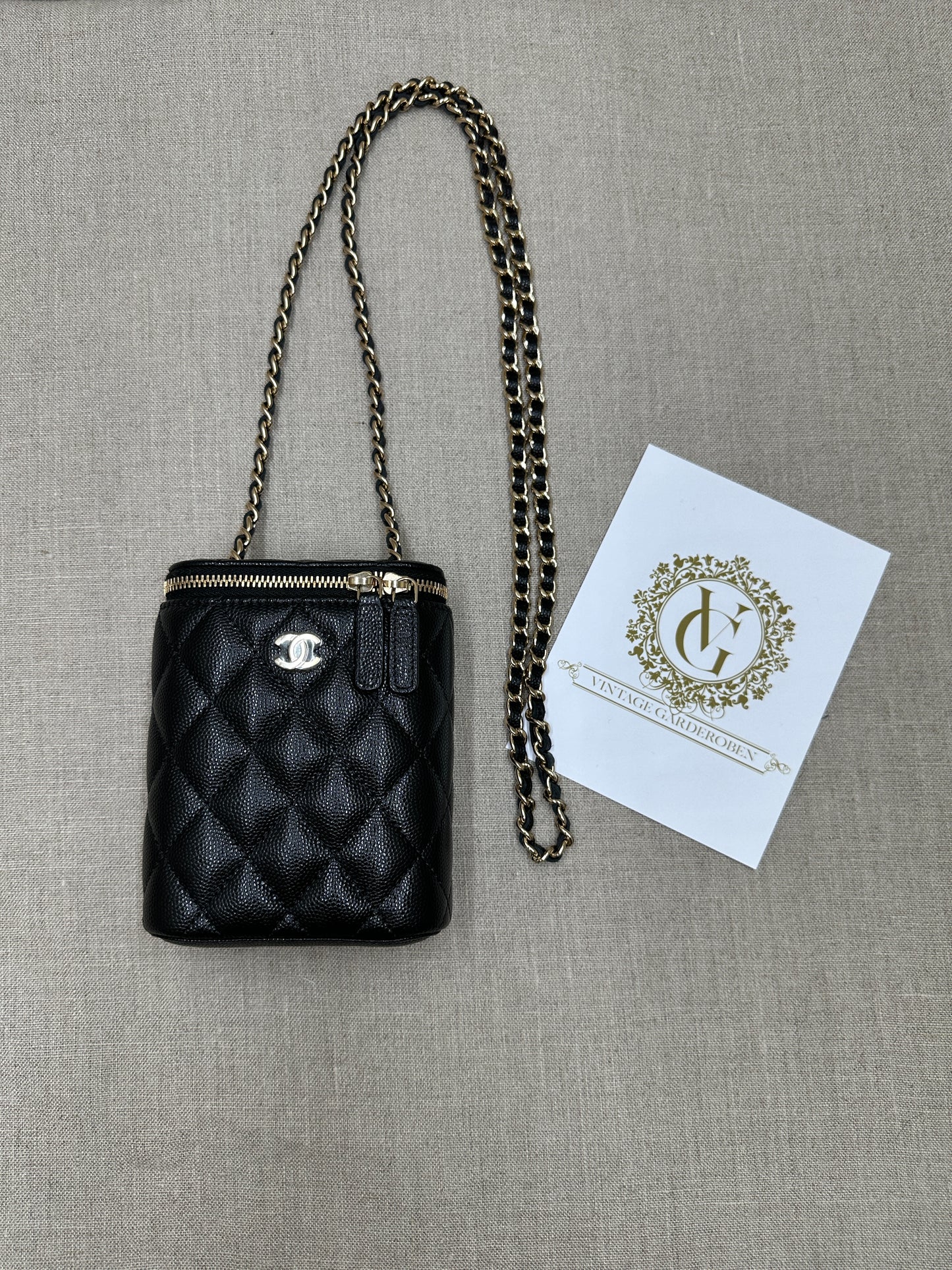 Chanel Vanity on Chain Bag