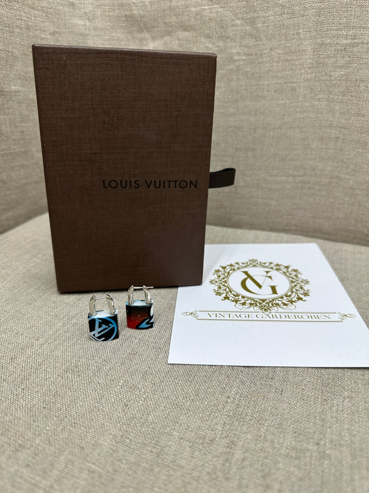 Louis Vuitton Padlock örhängen