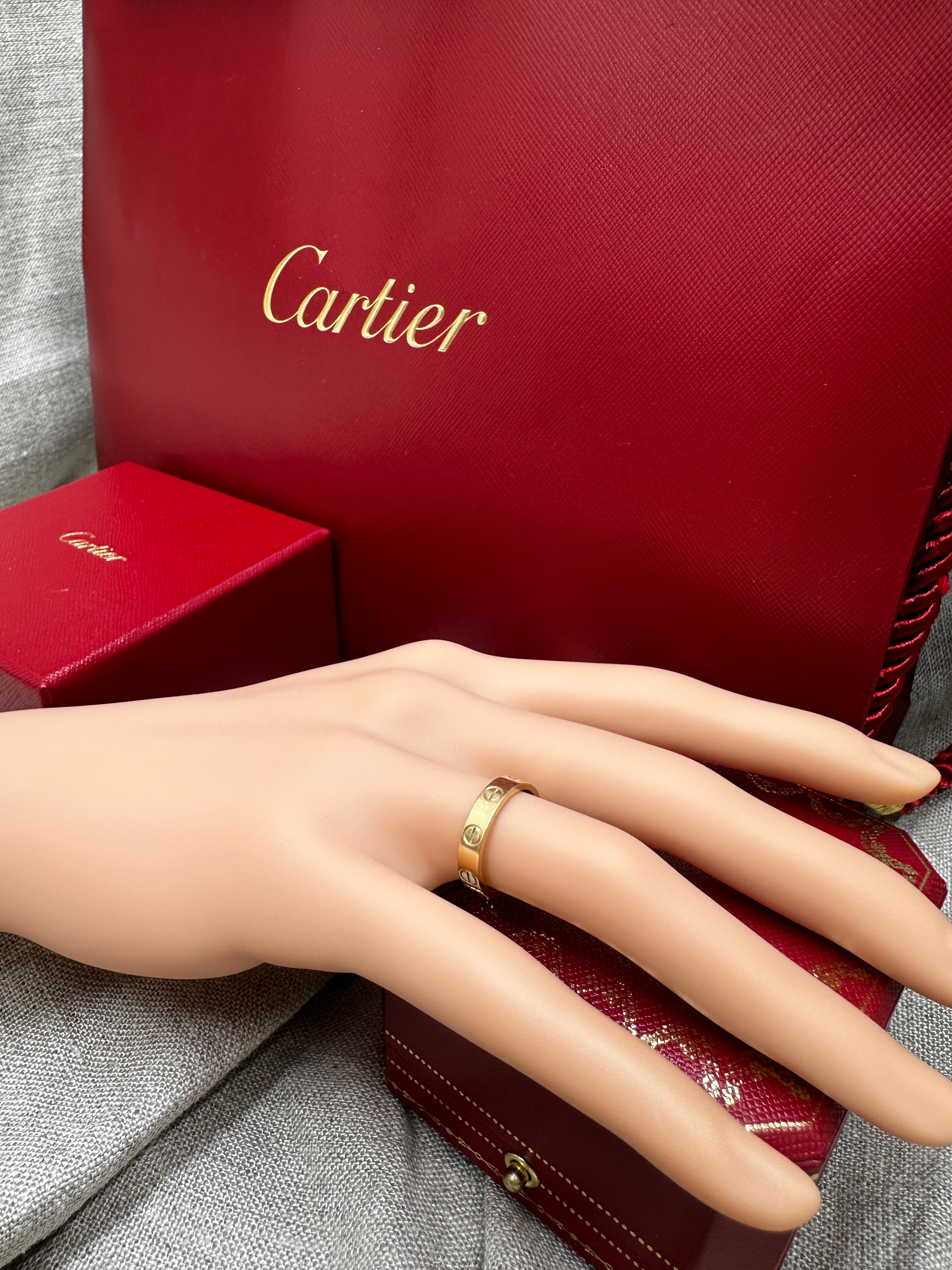 Cartier ring Love stl. 48 Vintage Garderoben