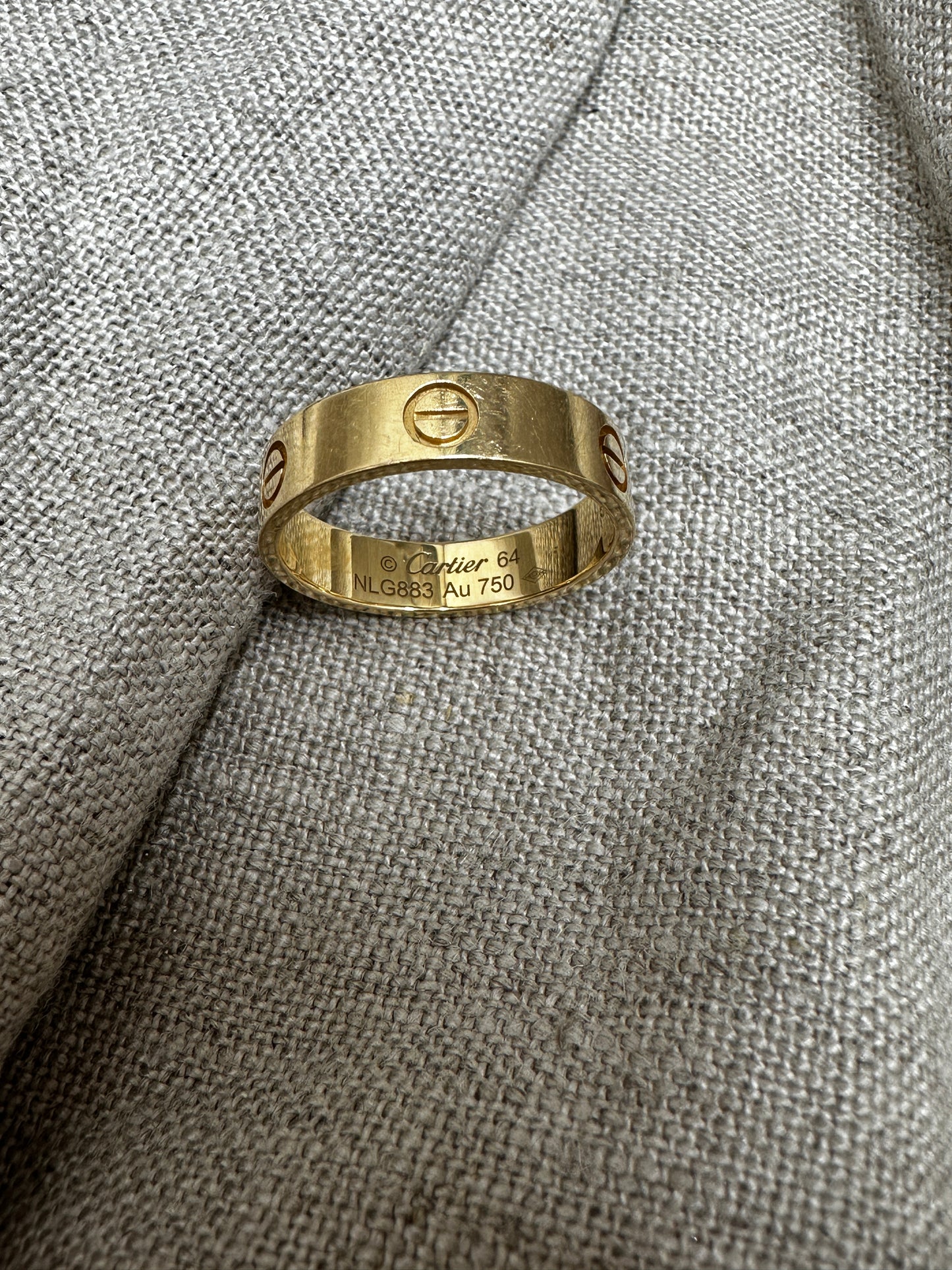 Cartier ring Love stl. 64