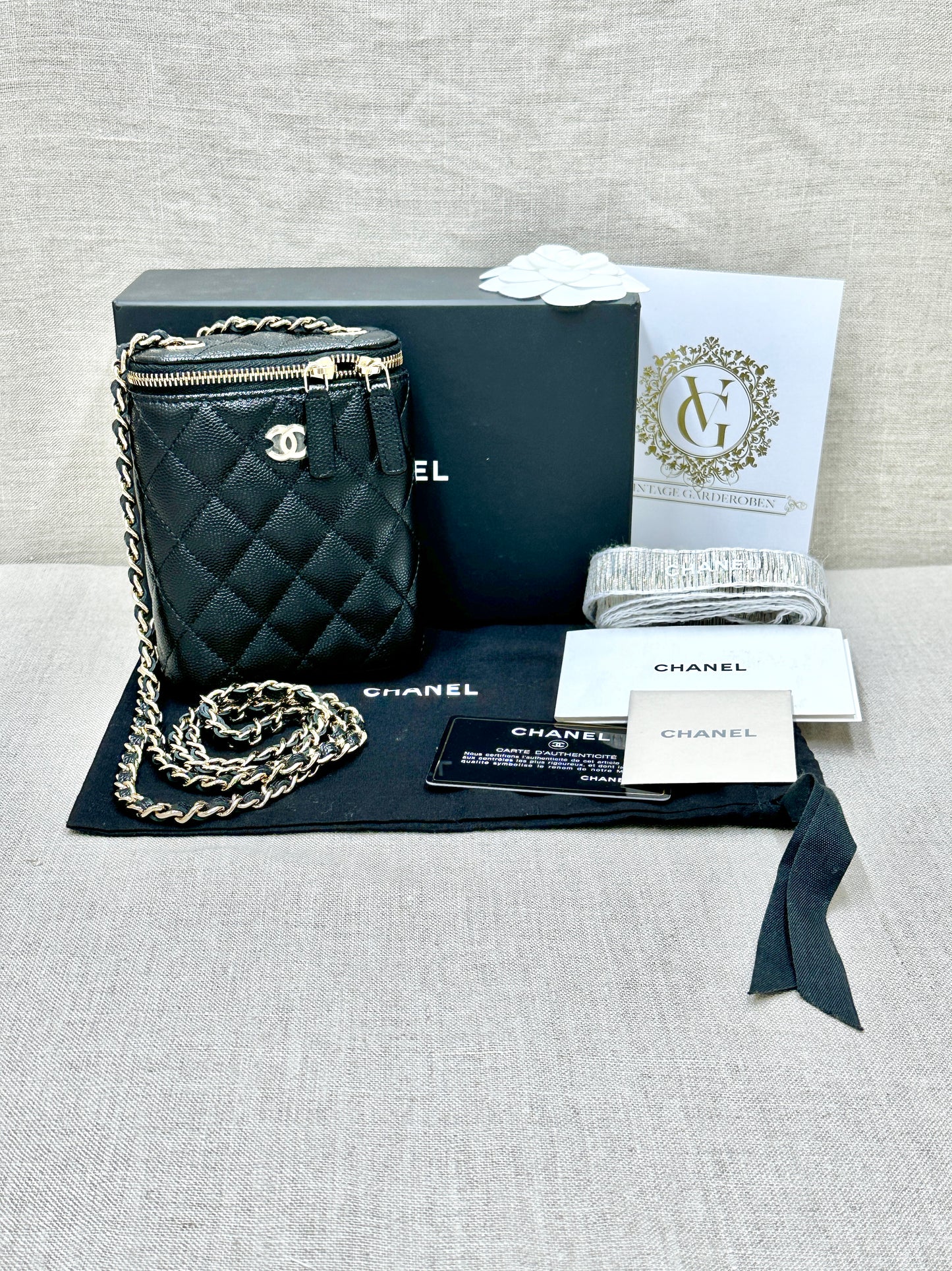 Chanel Vanity on Chain Bag