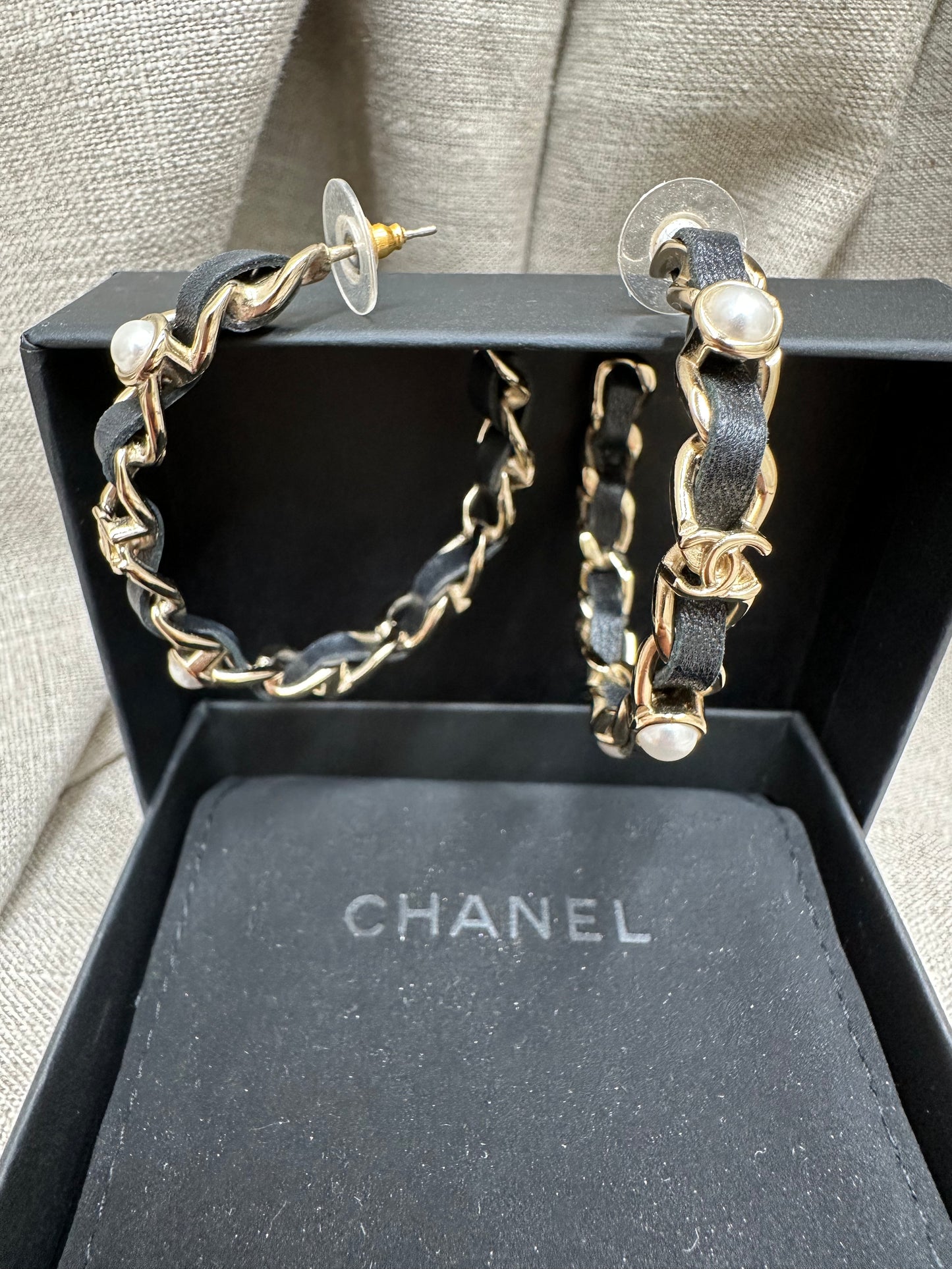 Chanel örhängen Hoop