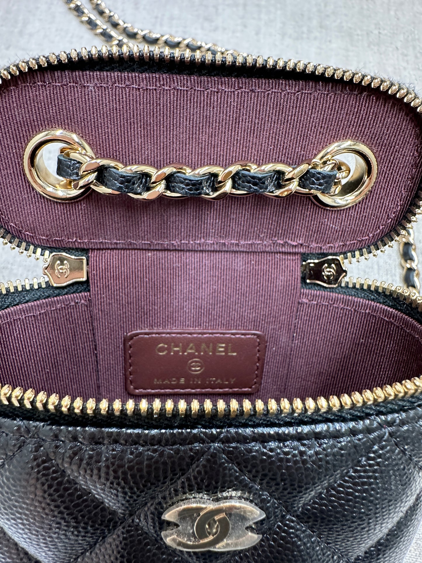 Chanel Vanity on Chain Bag