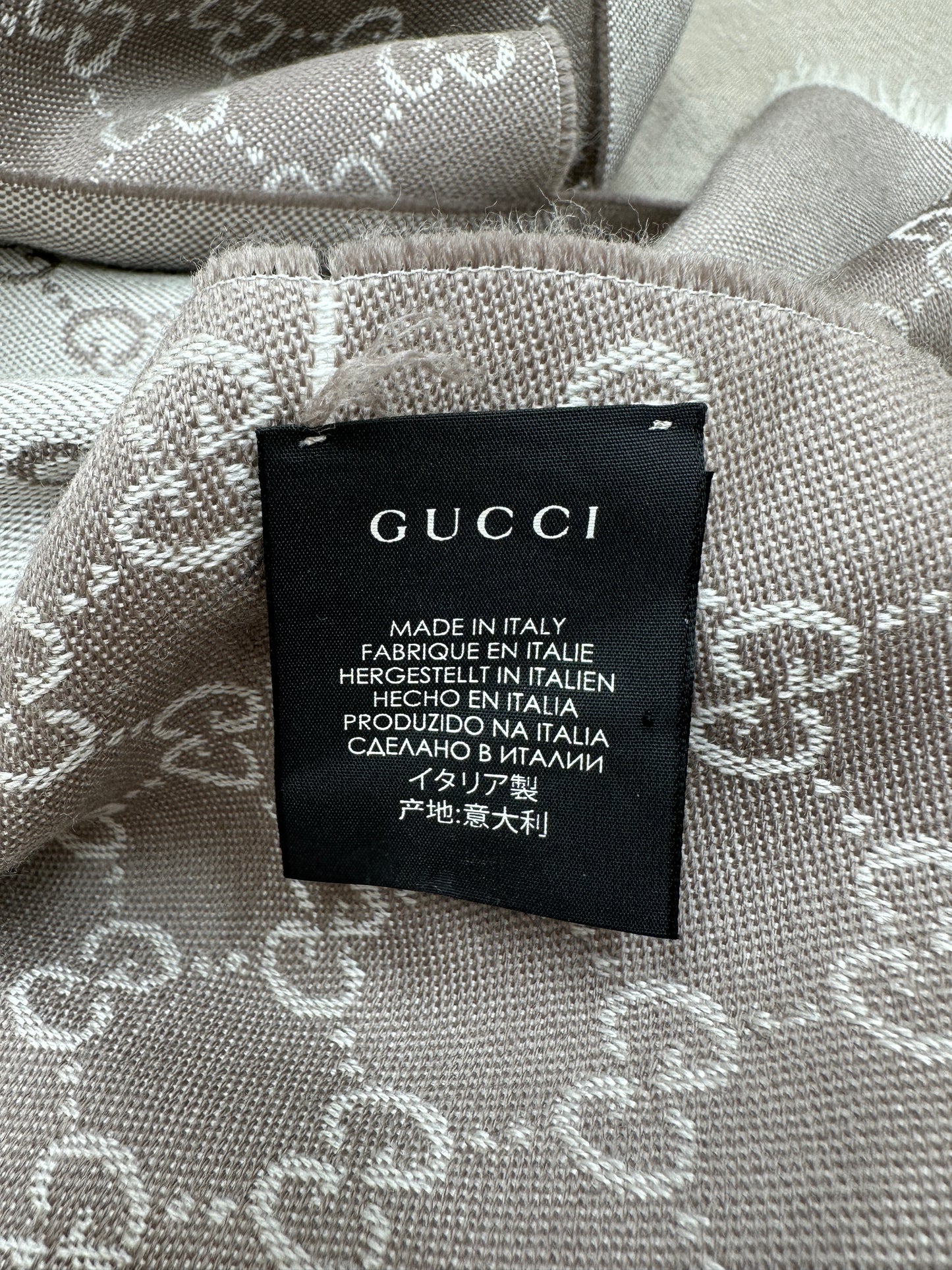 Gucci halsduk i monogram