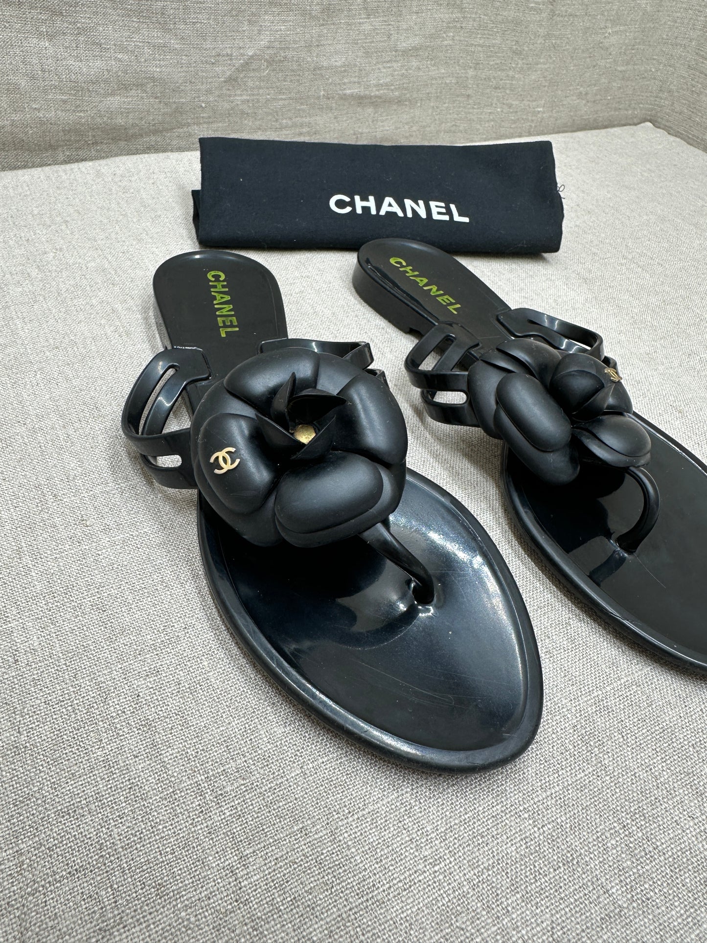 Chanel flip flop