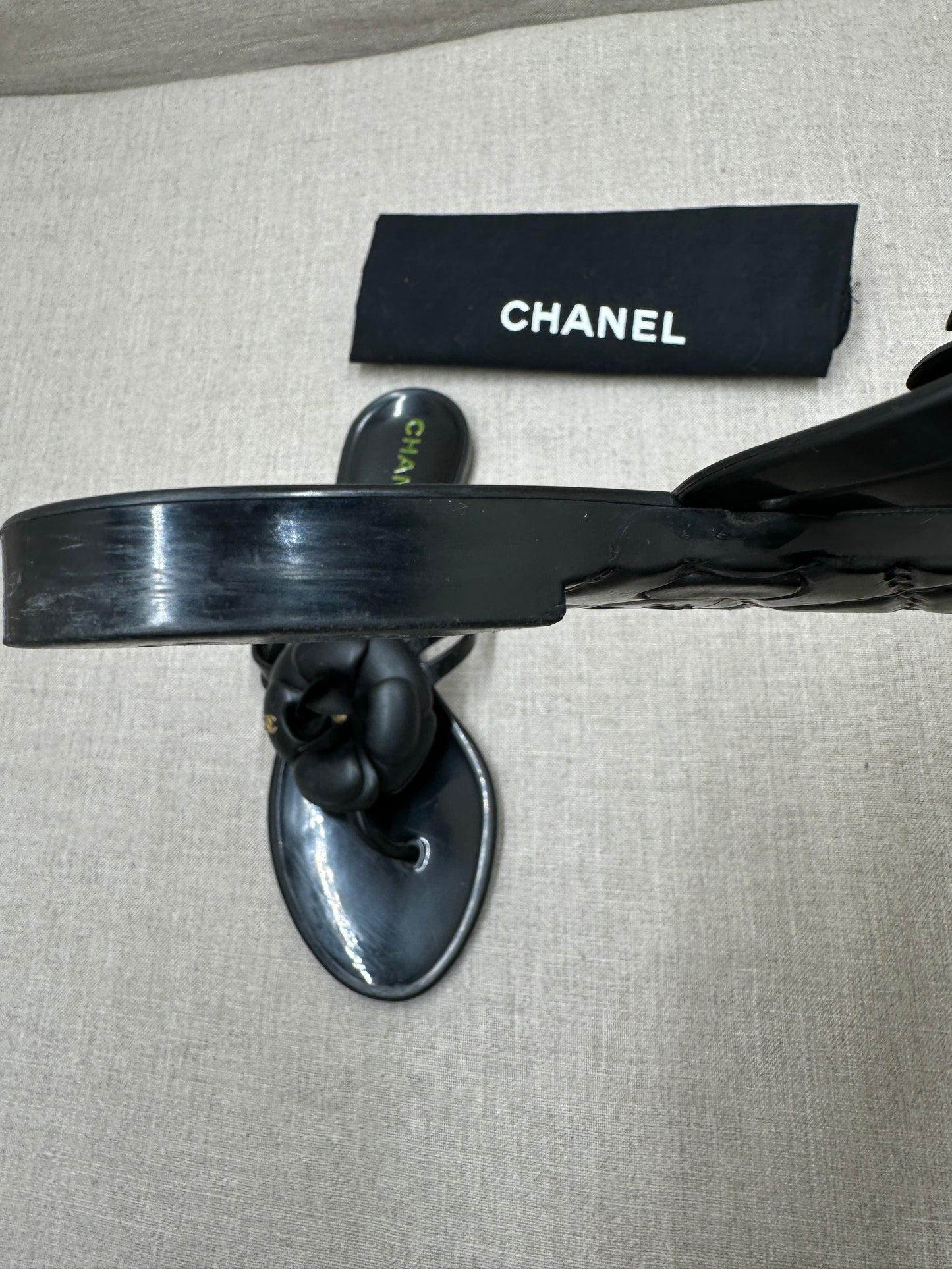 Chanel flip flop