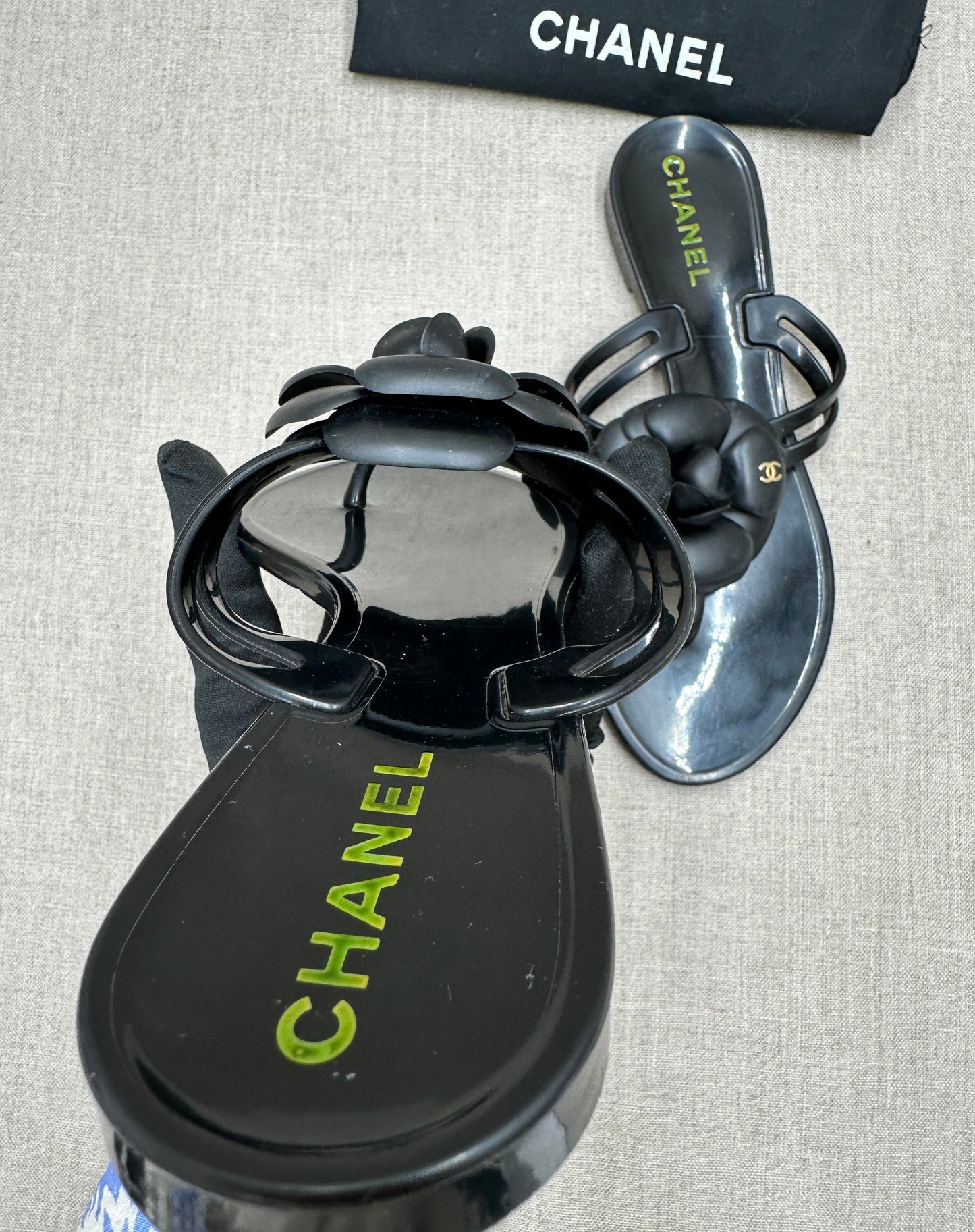 Chanel flip flop