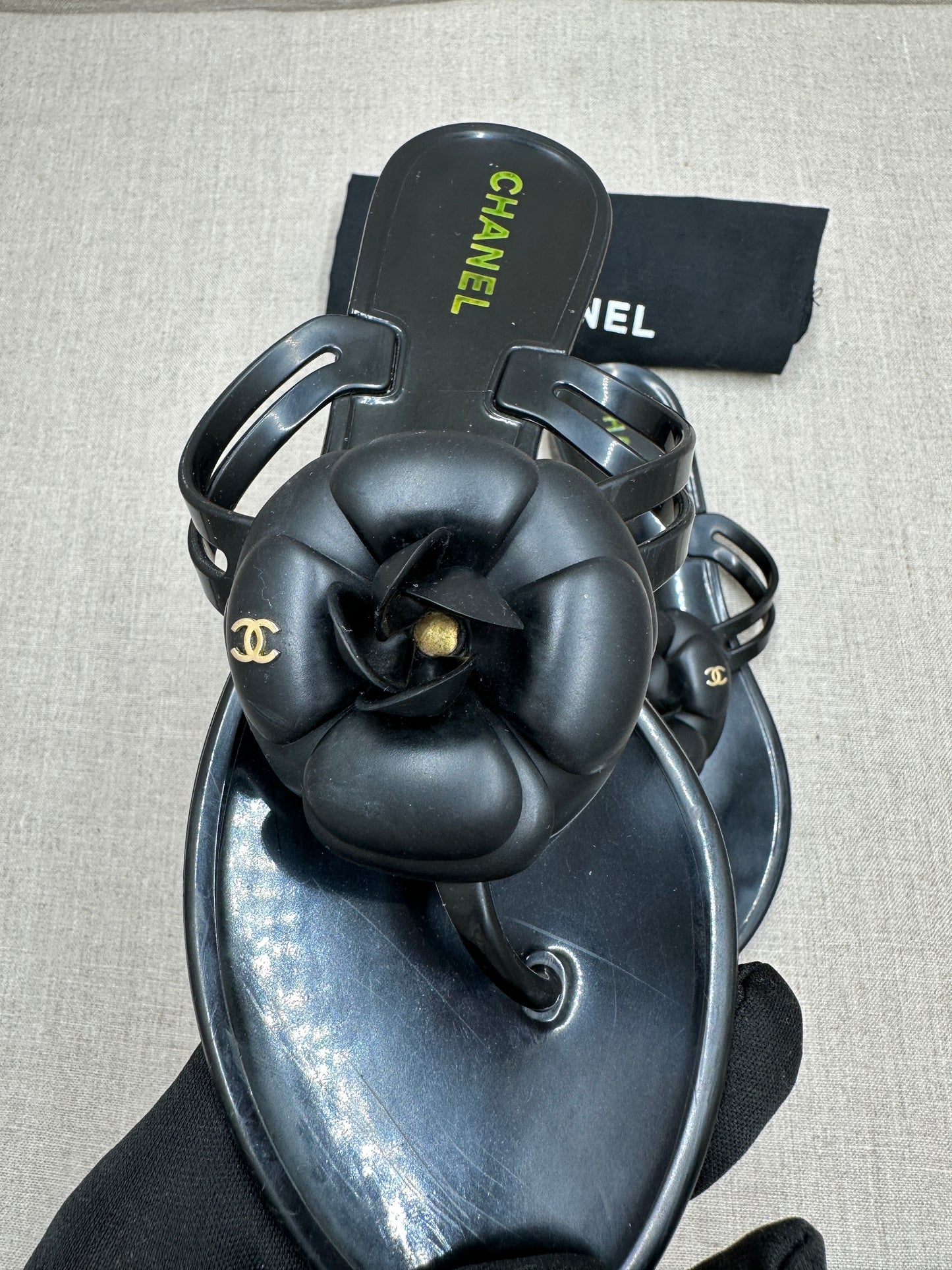 Chanel flip flop