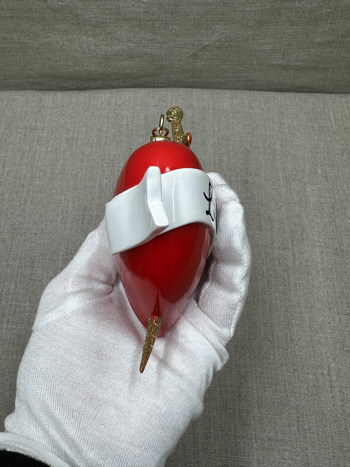 Louis Vuitton julgrans dekoration Hjärta