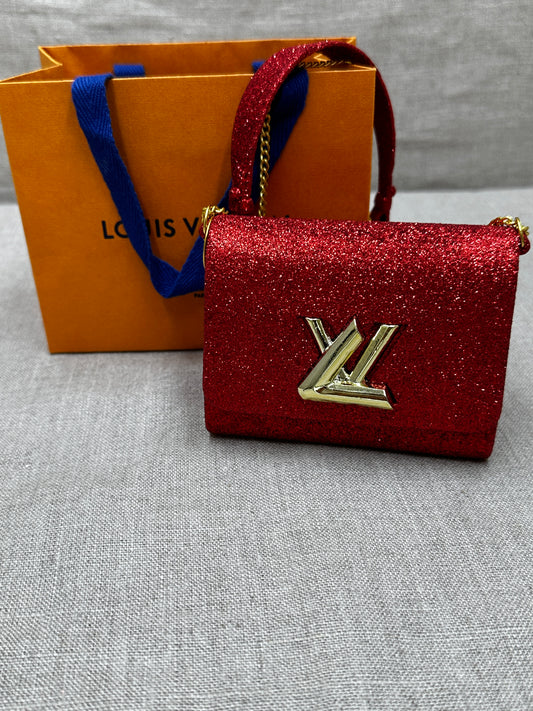 Louis Vuitton julgrans dekoration Handväska