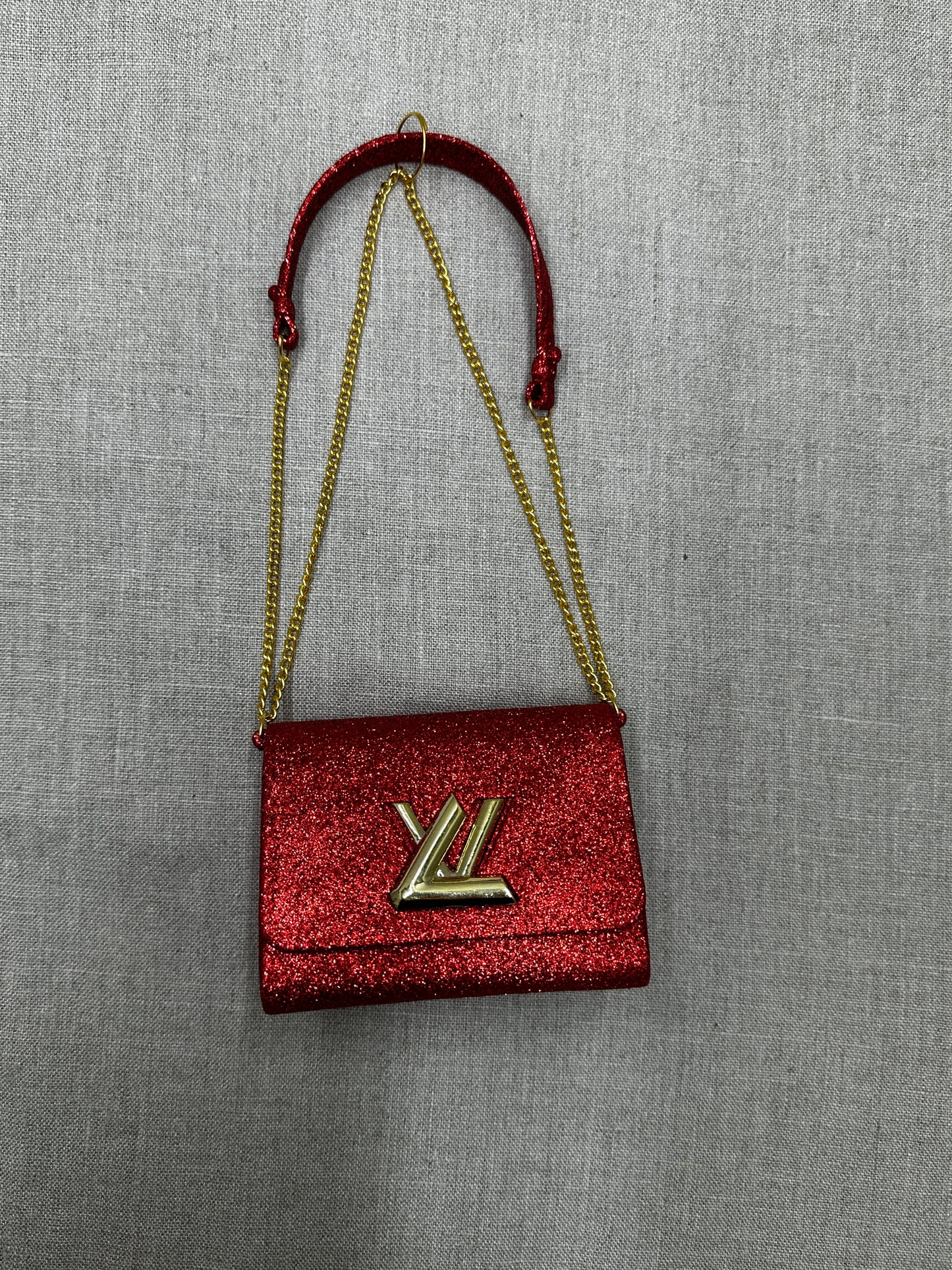 Louis Vuitton julgrans dekoration Handväska