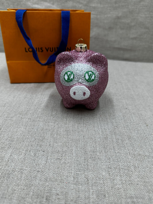 Louis Vuitton julgrans dekoration Julgris