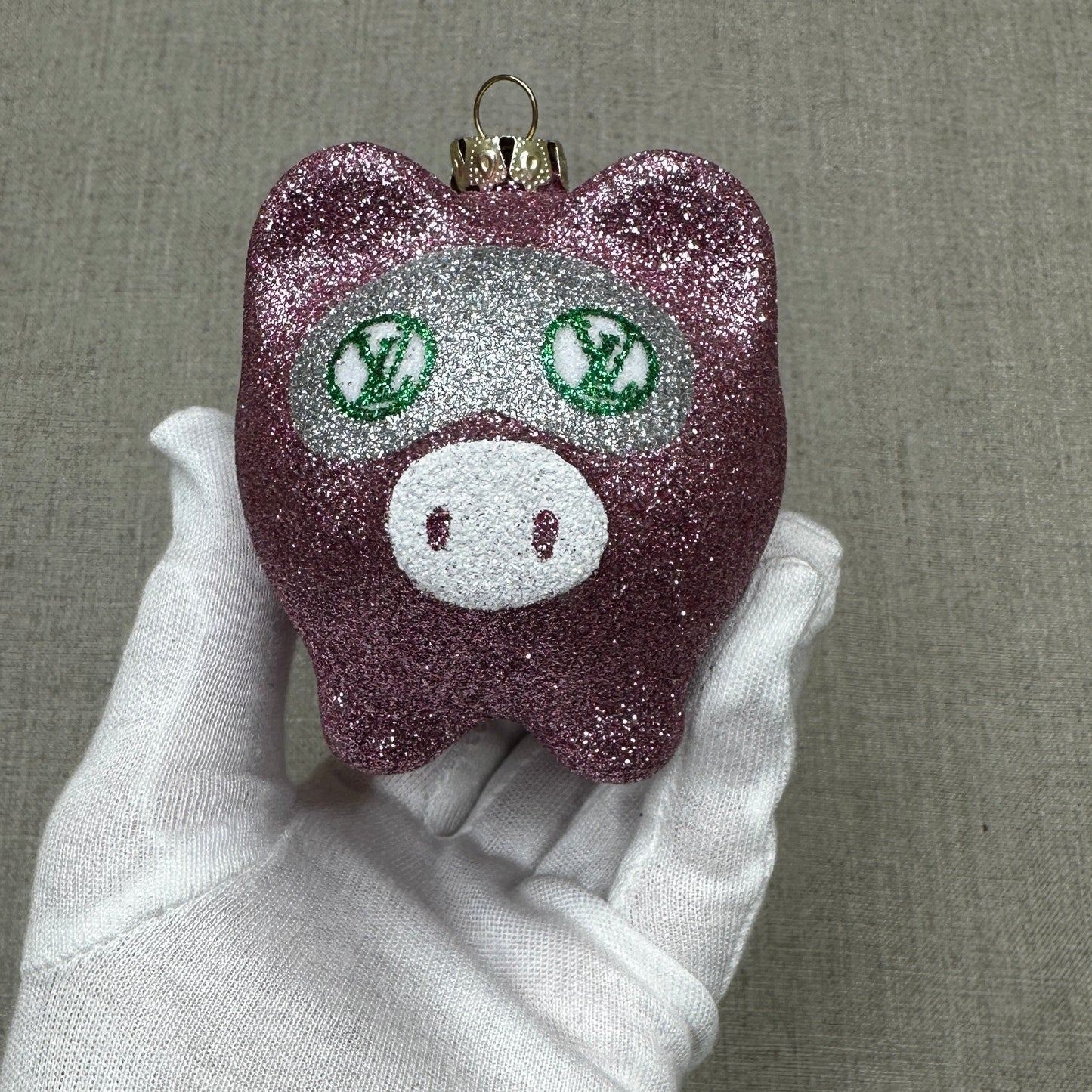 Louis Vuitton julgrans dekoration Julgris